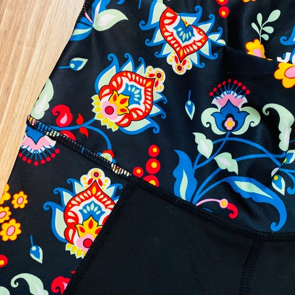 💜JoyLab Floral Leggings💖 - Picture 3 of 5